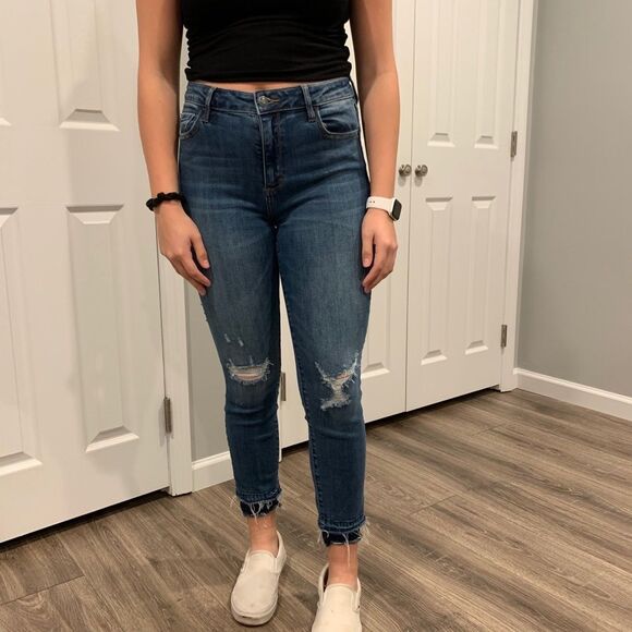 HIDDEN Double ripped knee jeans - Picture 3 of 8